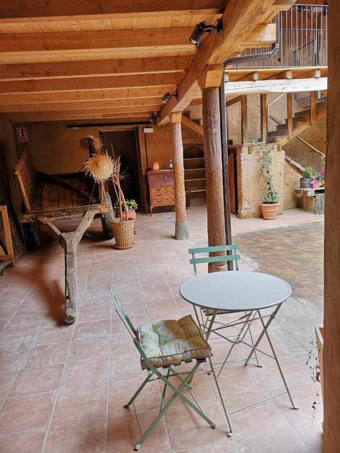 L' Abilleiru Albergue Rural Santibanez de Valdeiglesias Bagian luar foto